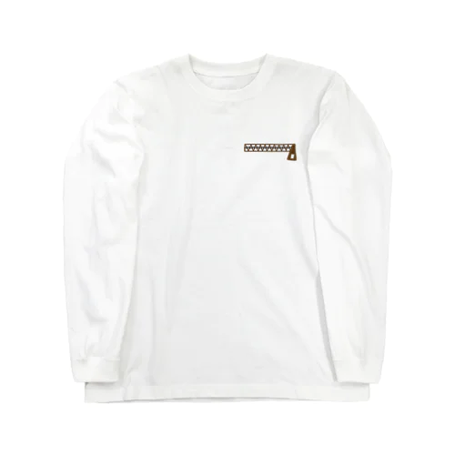 ファスナー Long Sleeve T-Shirt