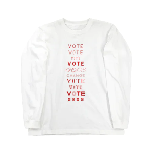 VOTE  ロングスリーブTシャツ