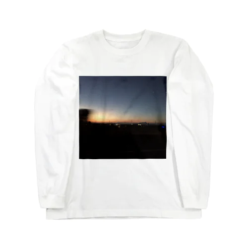 夜が朝に溶ける瞬間 Long Sleeve T-Shirt