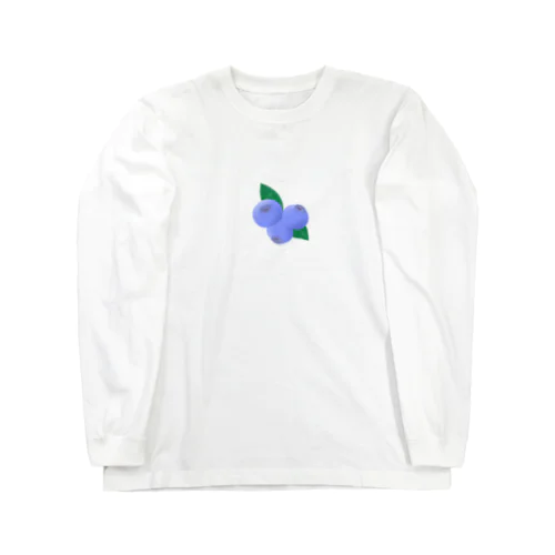 ブルーベリー Long Sleeve T-Shirt