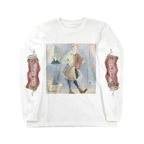 Playing Accordion Long Sleeve T-Shirt