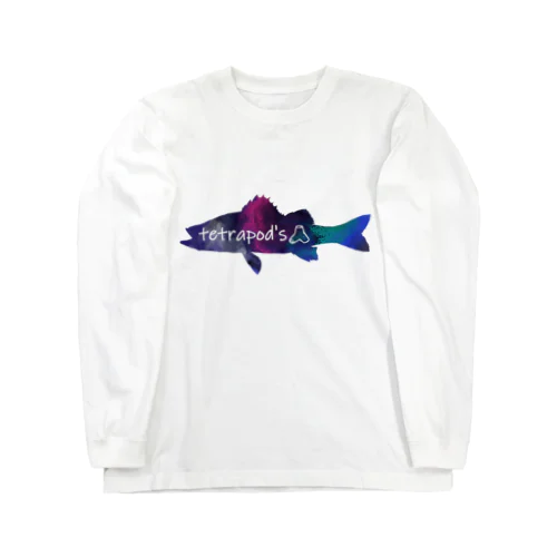 テトラポッツロゴ(シーバス) Long Sleeve T-Shirt