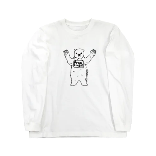 フリーハグベアー Long Sleeve T-Shirt