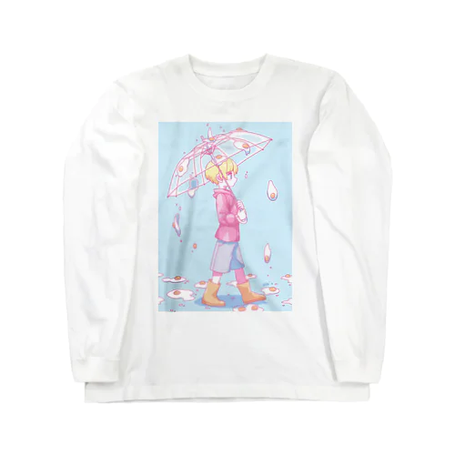 雨のちたまご Long Sleeve T-Shirt