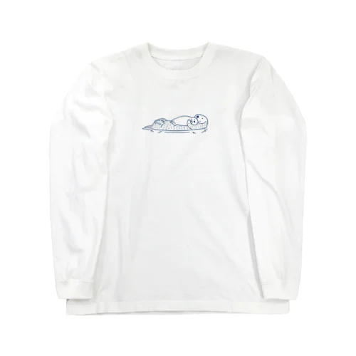 ラッッッコ「横向きだっこ親子」 Long Sleeve T-Shirt