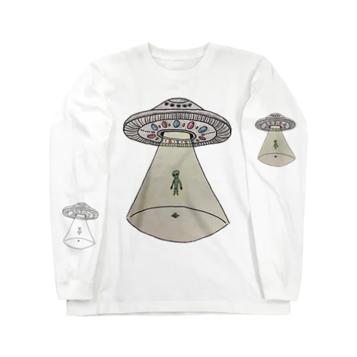 UFOから宇宙人 Long Sleeve T-Shirt