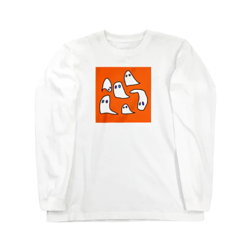 Odd eyes ghost/オッドアイのおばけ Long Sleeve T-Shirt