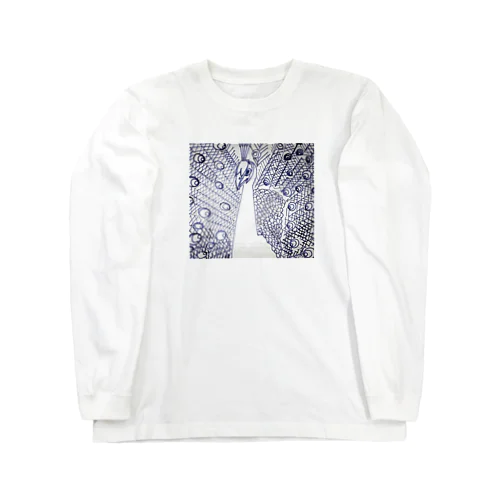 孔雀 Long Sleeve T-Shirt