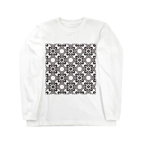 幾何学模様 Long Sleeve T-Shirt