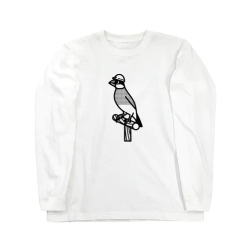 ヘルメット文鳥 Long Sleeve T-Shirt