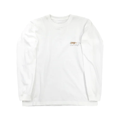 キャバリア blenheim ワンポイント長袖Tシャツ Long Sleeve T-Shirt