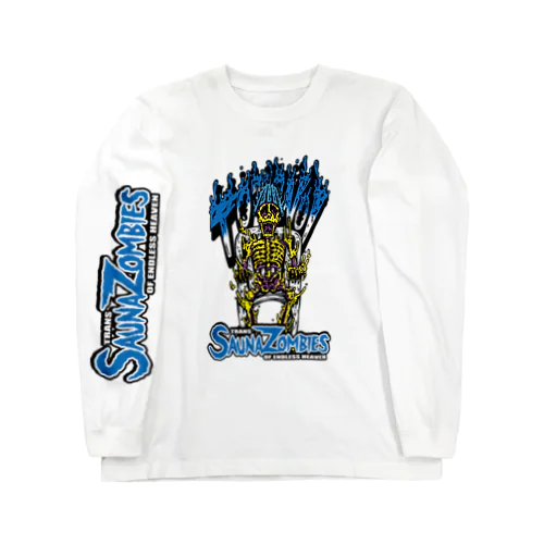 SAUNA ZOMBIES -TOTONOI SKELETON LONG SLEEVE T- ロングスリーブTシャツ