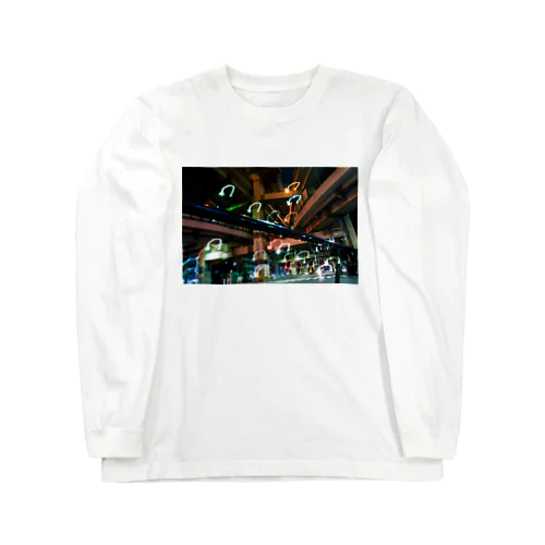 水天宮 レーザービーム Long Sleeve T-Shirt