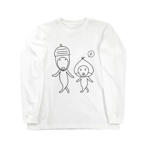 どんぐりココロとくり千吉♪ Long Sleeve T-Shirt