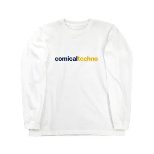 comical techno ロングスリーブTシャツ