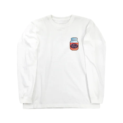 花梨シロップbottle(茜色) Long Sleeve T-Shirt