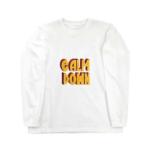 Calm down  Long Sleeve T-Shirt