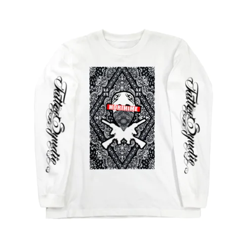 ドクロバンダナ柄 Long Sleeve T-Shirt