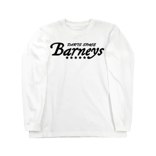 Barneyロゴ ブラック ロングスリーブTシャツ