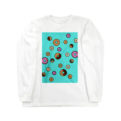 オールドファッションチョコ・イチゴ・シュガー Long Sleeve T-Shirt