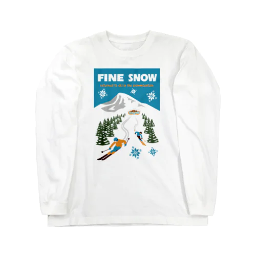 ファインスノー！ Long Sleeve T-Shirt