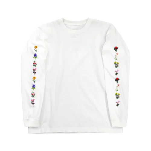 花柄ロングスリーブ Long Sleeve T-Shirt