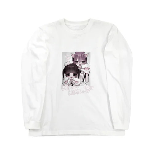 にゃんにゃんチェキ Long Sleeve T-Shirt