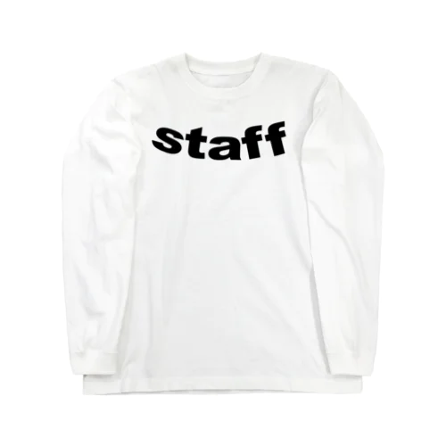 staff ロングスリーブTシャツ