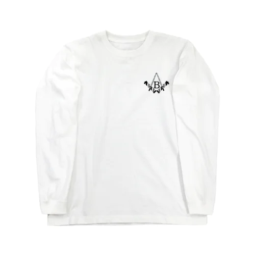 バーバーばばの釣り日記･例のマーク Long Sleeve T-Shirt