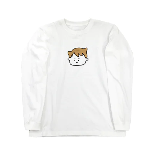 寝癖がネコのおとこのこ Long Sleeve T-Shirt