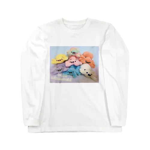 カラフルなハエトリグモの赤ちゃんたち Long Sleeve T-Shirt