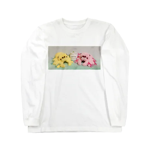 ハエトリグモのぬいぐるみ  Long Sleeve T-Shirt