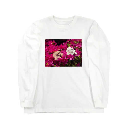 ハエトリグモ ぬいぐるみ  Long Sleeve T-Shirt