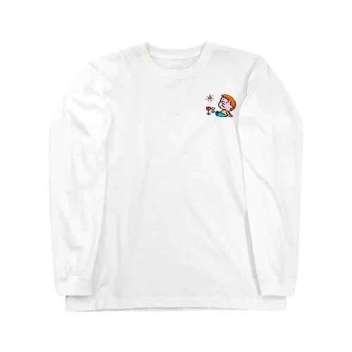 癒し系キャラぶうちゃん Long Sleeve T-Shirt