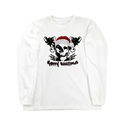 Merry skullmas Long Sleeve T-Shirt