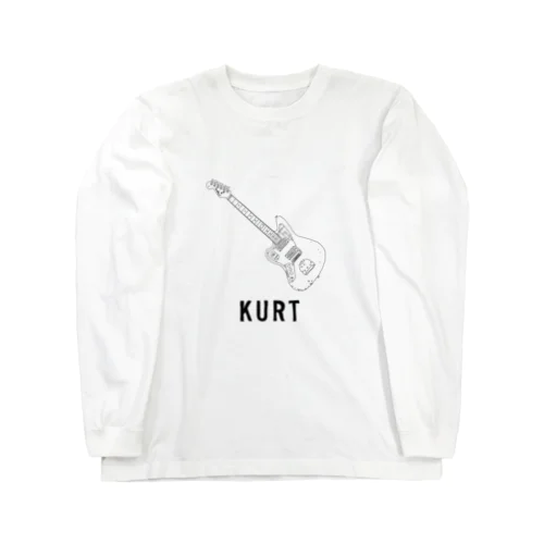 KURT -black line- Long Sleeve T-Shirt