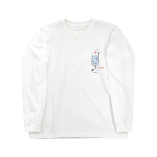 あわいきもちのクリームソーダ Long Sleeve T-Shirt