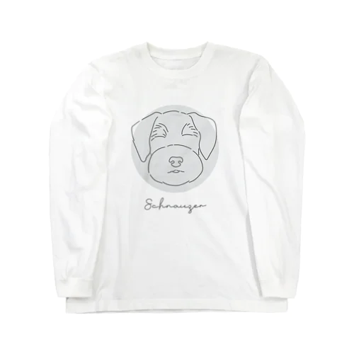 ミニチュアシュナウザー Long Sleeve T-Shirt