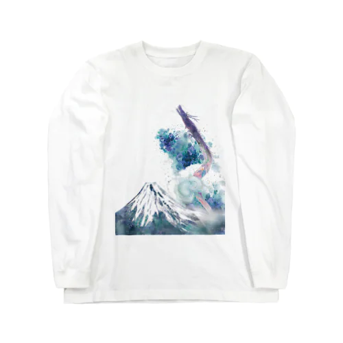 富士竜 Long Sleeve T-Shirt