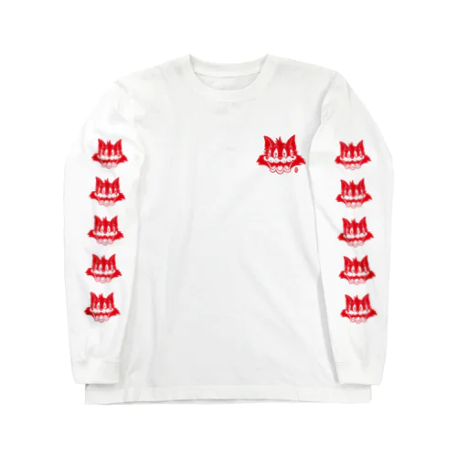 赤いねこ Long Sleeve T-Shirt