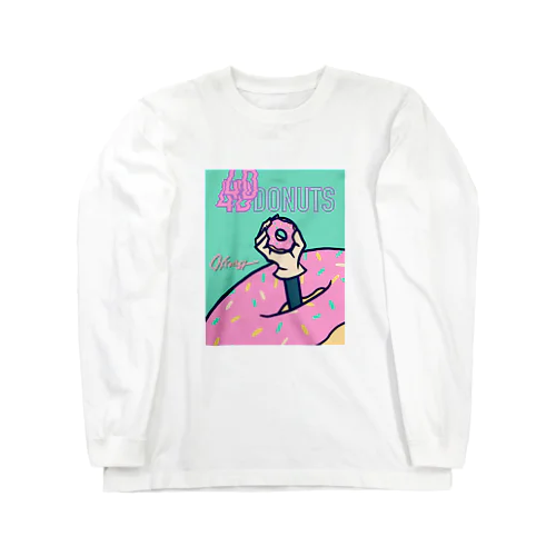 4次元ドーナツ Long Sleeve T-Shirt