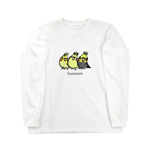 Cockatiels ロングスリーブTシャツ