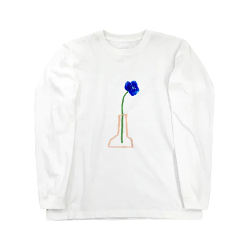 アネモネの花 롱 슬리브 티셔츠
