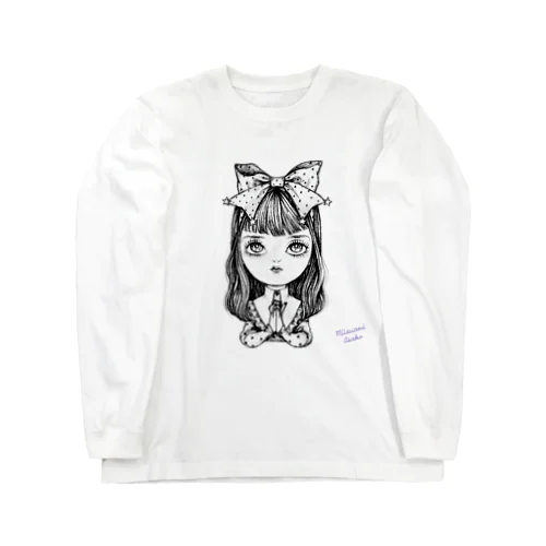 gothic girl Long Sleeve T-Shirt