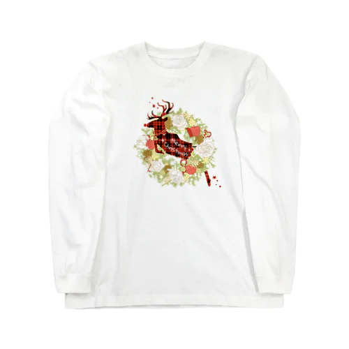 White Christmas ロングスリーブTシャツ