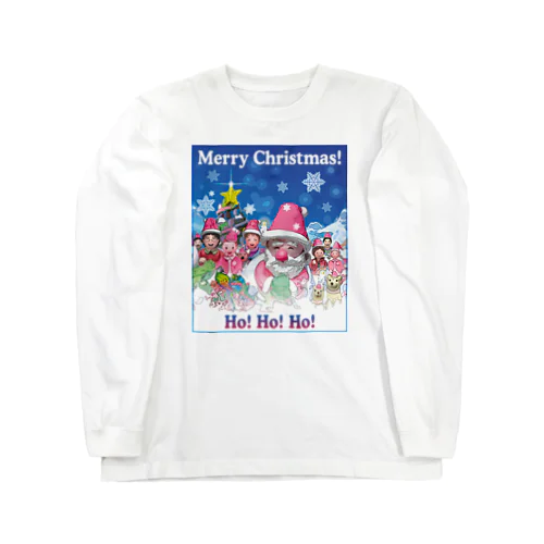 Merry Christmas! メリークリスマス ロングスリーブTシャツ