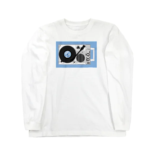 ベイビーなポータブルレコードプレーヤー Long Sleeve T-Shirt