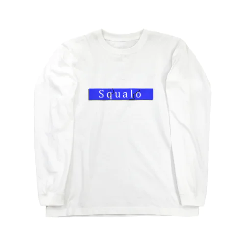 スクアーロ ロゴTシャツ(ブルー) Long Sleeve T-Shirt