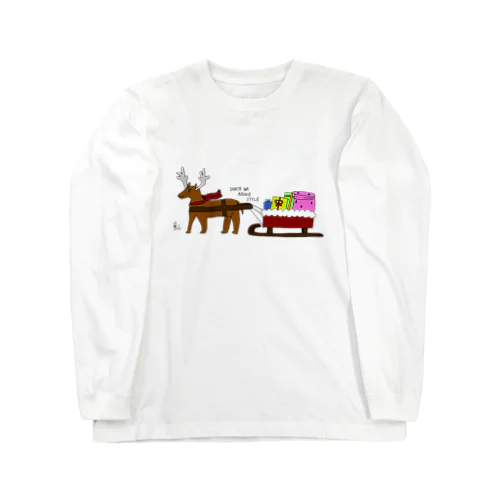 SANTA WA ARUKE STYLE TEE Long Sleeve T-Shirt