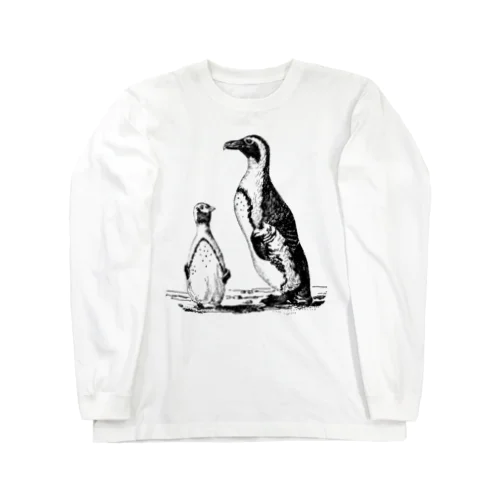 ペンギン＜アンティーク・プリント＞ Long Sleeve T-Shirt